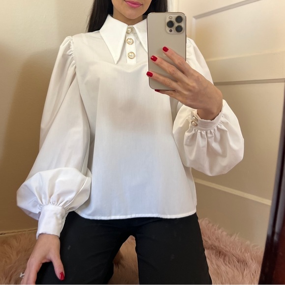 Liliana® | Elegant White Blouse